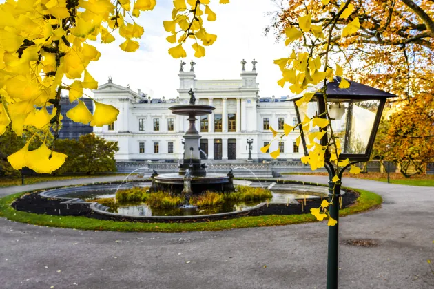 Universitetshuset, höst