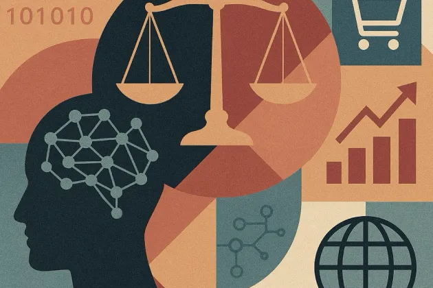 Illustration. Trade, markets and fairness.